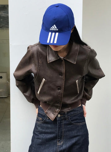 LEATHER WASHED TEDDY JP